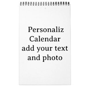 Ontwerp je eigen aangepaste enkele pagina kalender