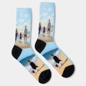 Ontwerp Je Eigen Aangepaste Foto Collage Soks Sokken (Rechts)