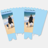Ontwerp je eigen aangepaste foto- en tekstpopcorn  bedankdoosjes (Ongevouwen)