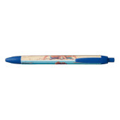 Ontwerp Je Eigen Aangepaste Fotopen Geschenk Blauwe Inkt Pen (Achterkant)