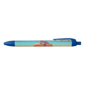 Ontwerp Je Eigen Aangepaste Fotopen Geschenk Blauwe Inkt Pen (Bovenkant)