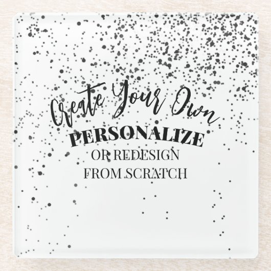 Ontwerp je eigen aangepaste glazen onderzetter (Voorkant)