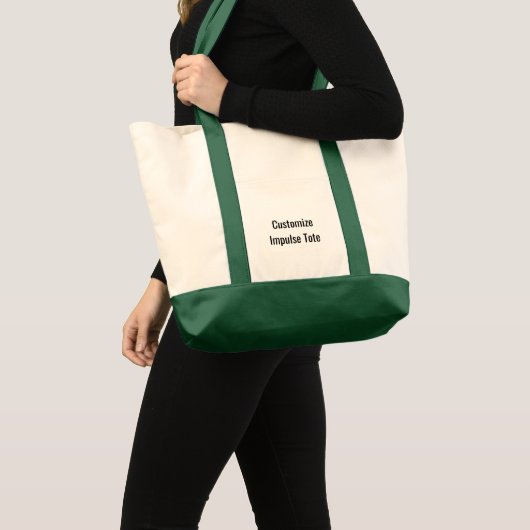Ontwerp je eigen aangepaste Impulse Tote Bag (Voorkant (product))