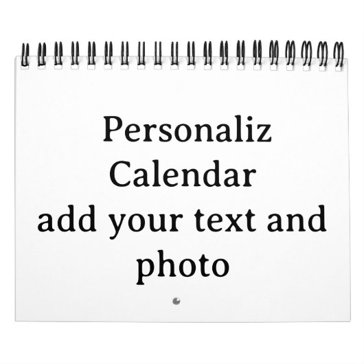 Ontwerp je eigen aangepaste kleine kalender (Hoes)