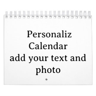 Ontwerp je eigen aangepaste kleine kalender
