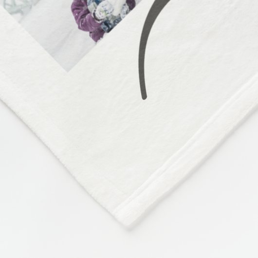 Ontwerp je eigen aangepaste liefde Gepersonaliseer Fleece Deken (Hoek)