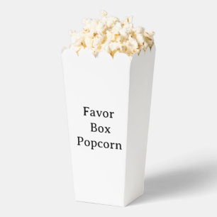 Ontwerp je eigen aangepaste Popcorn 3.75x3.5x7.5 Bedankdoosjes
