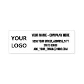 Ontwerp Je Eigen Adres Zelfinkende Stempel en Logo (Design)