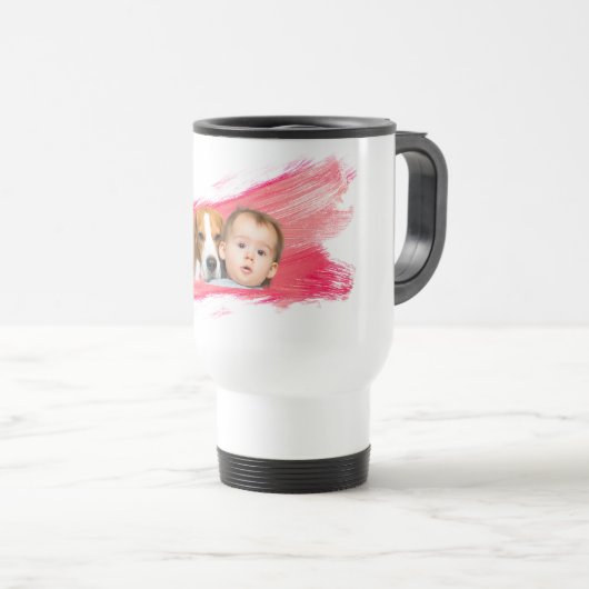 Ontwerp je eigen baby fotomok reisbeker (Voorkant rechts)