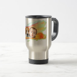Ontwerp je eigen baby fotomok reisbeker