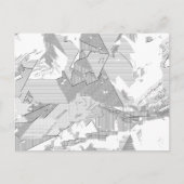 Ontwerp je eigen bedankkaarten reisherinneringen briefkaart (Voorkant)