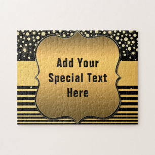 Ontwerp je eigen Black Gold puzzel met aangepaste  Legpuzzel