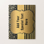 Ontwerp je eigen Black Gold puzzel met aangepaste Legpuzzel (Verticaal)