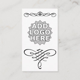 Ontwerp je eigen bloei visitekaartje