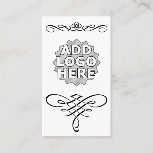 Ontwerp je eigen bloei visitekaartje (Voorkant)