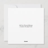 Ontwerp Je Eigen Bloem 5 Foto Collage Feestdagenkaart (Achterkant)