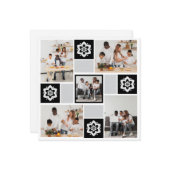 Ontwerp Je Eigen Bloem 5 Foto Collage Kaart (Voorkant / Achterkant in situ)