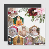 Ontwerp Je Eigen Bloemcollage met 10 Foto's (Voorkant / Achterkant)