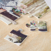 Ontwerp je eigen Bloemen 10 Fotocollage Legpuzzel (Zijkant)