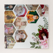 Ontwerp je eigen Bloemen 10 Fotocollage Legpuzzel (Horizontaal)