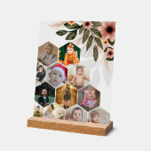 Ontwerp je eigen Bloemen 12 Fotocollage Acryl Bord (Hoek)