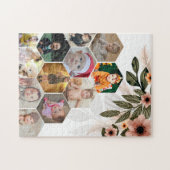 Ontwerp je eigen Bloemen 12 Fotocollage Legpuzzel (Horizontaal)