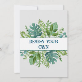 Ontwerp je eigen bloemen kaart