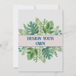 Ontwerp je eigen bloemen kaart