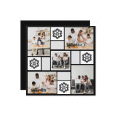 Ontwerp Je Eigen Bloemige 5 Foto Collage Kaart (Voorkant / Achterkant in situ)