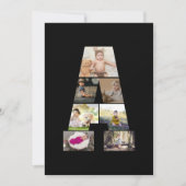 Ontwerp je eigen brief in een fotocollage aankondiging (Voorkant)