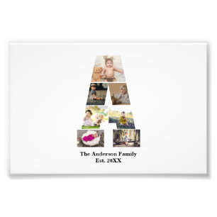 Ontwerp je eigen brief in een fotocollage foto afdruk