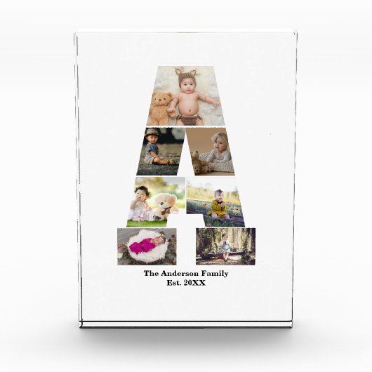 Ontwerp je eigen brief in een fotocollage fotoblokken (Voorkant)