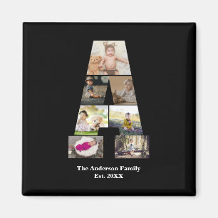 Ontwerp je eigen brief in een fotocollage magneet