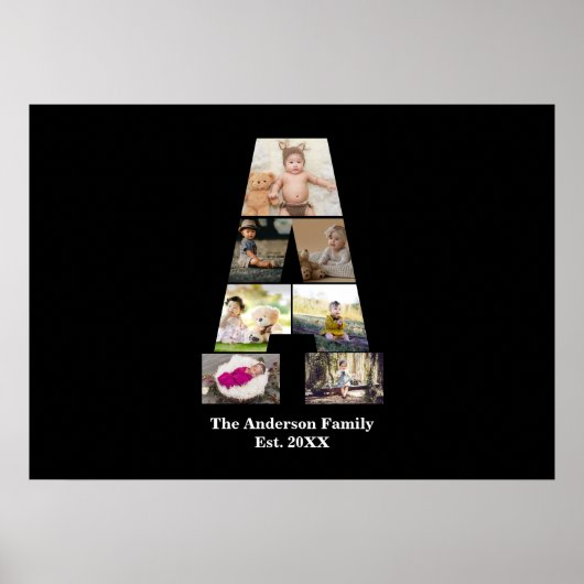 Ontwerp je eigen brief in een fotocollage poster (Voorkant)