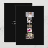 Ontwerp je eigen brief in fotocollage aankondiging (Voorkant / Achterkant)