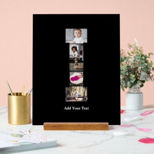 Ontwerp je eigen brief in fotocollage acryl bord (Huwelijk)