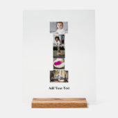 Ontwerp je eigen brief in fotocollage acryl bord (Voorkant)