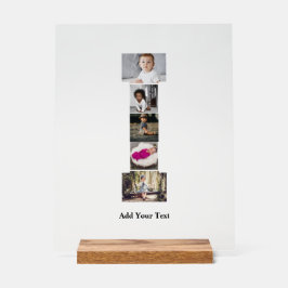 Ontwerp je eigen brief in fotocollage acryl bord