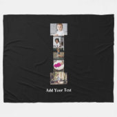 Ontwerp je eigen brief in fotocollage fleece deken (Voorkant (Horizontaal))