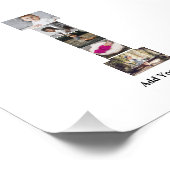 Ontwerp je eigen brief in fotocollage foto afdruk (Hoek)