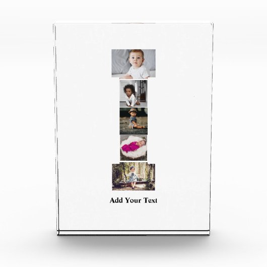 Ontwerp je eigen brief in fotocollage fotoblokken (Voorkant)