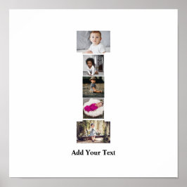 Ontwerp je eigen brief in fotocollage poster