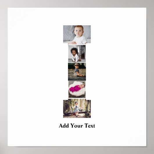 Ontwerp je eigen brief in fotocollage poster (Voorkant)