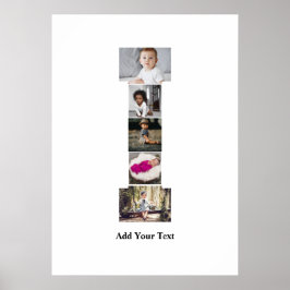 Ontwerp je eigen brief in fotocollage poster