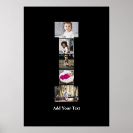 Ontwerp je eigen brief in fotocollage poster