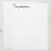 ontwerp je eigen briefhoofd sjabloon (Voorkant / Achterkant)