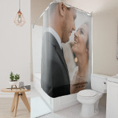Ontwerp je eigen bruiloft foto douchegordijn