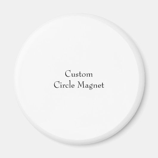 Ontwerp Je Eigen Cirkel Magneet (Voorkant)