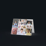 Ontwerp je eigen collage van 14 foto's feestdagen kaart<br><div class="desc">Maak je eigen persoonlijke fotografie. Je kunt dit aangepaste product maken voor speciale gelegenheden zoals bruiloften,  verjaardagen,  Kerstmis,  feestdagen,  herdenkingen,  afstuderen,  jubilea en meer. Het kan ook worden gegeven als een cadeau aan je beste vriend,  goede vriend,  familie en verwanten.</div>