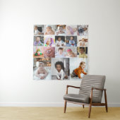 Ontwerp je eigen collage van 18 foto's wandkleed (In situ)